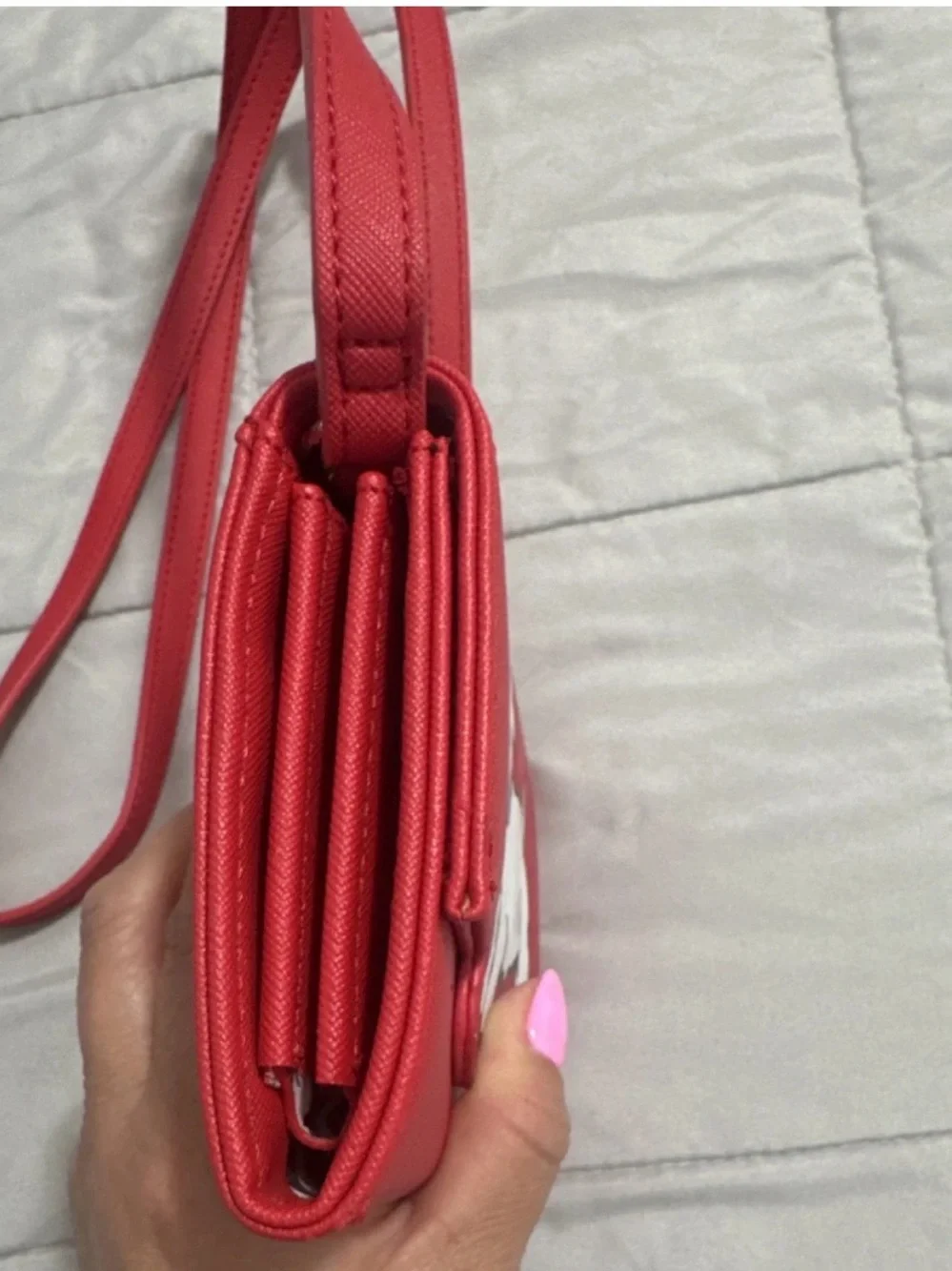 Marc Tetro Red Westie Crossbody Bag
